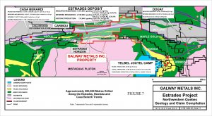 Galway Metals Inc., Monday, November 5, 2018, Press release picture